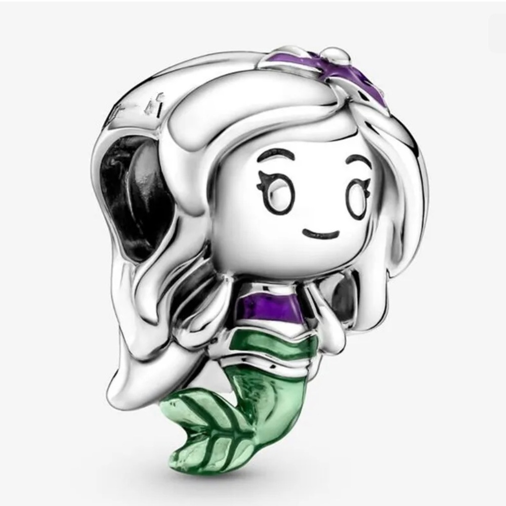 Colorful Mermaid European Charm - Collectable Character Edition